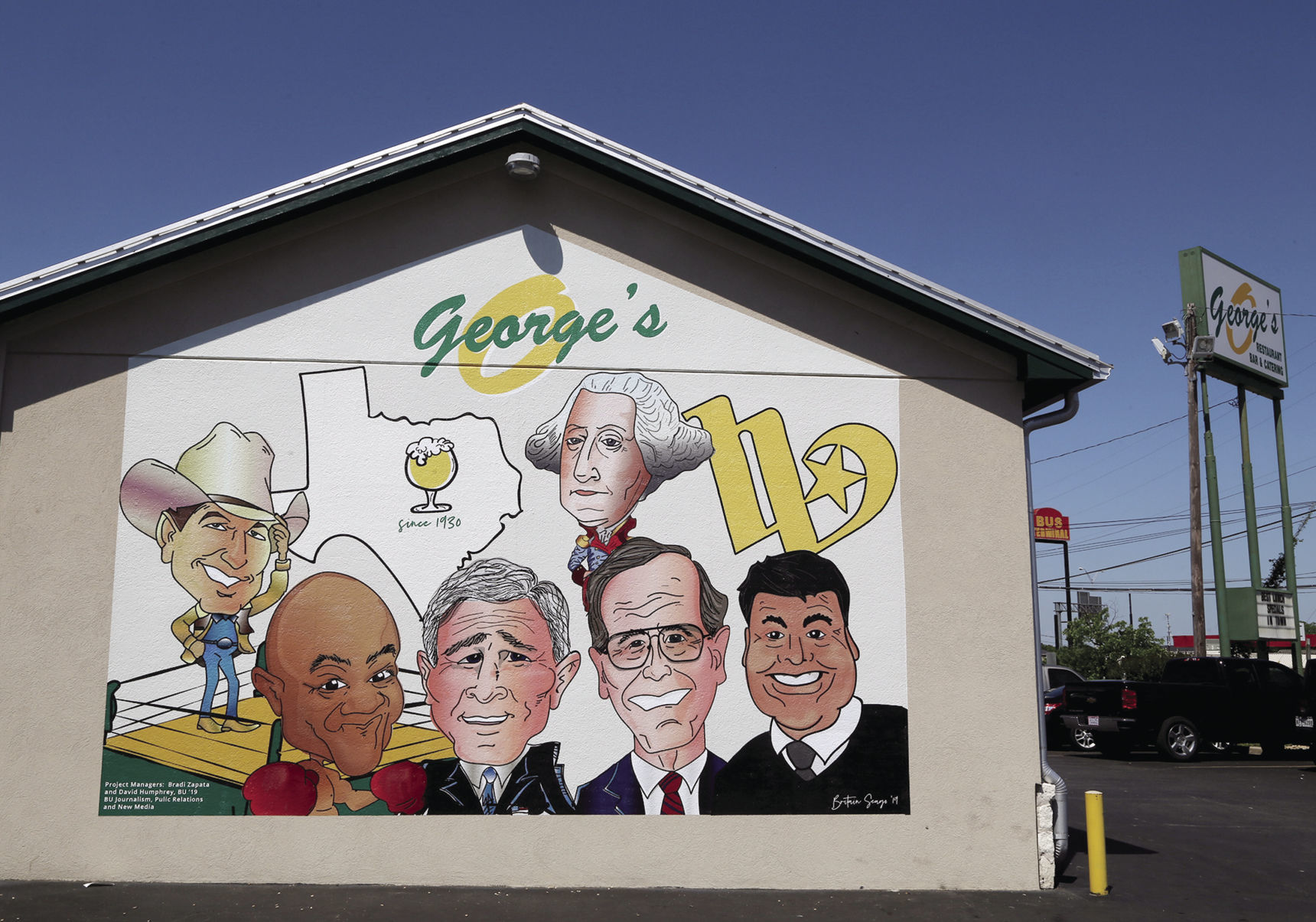 George's mural